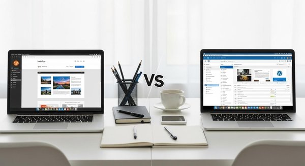 Webflow ou WordPress : la meilleure solution pour votre site professionnel